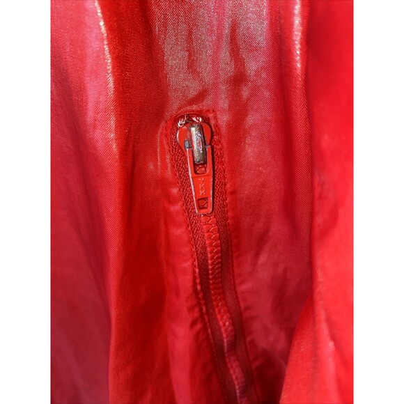 Vintage Pony Varsity Track Jacket Red Mens S 80s y2k 90s Hip Hop retro gorp - Picture 8 of 8